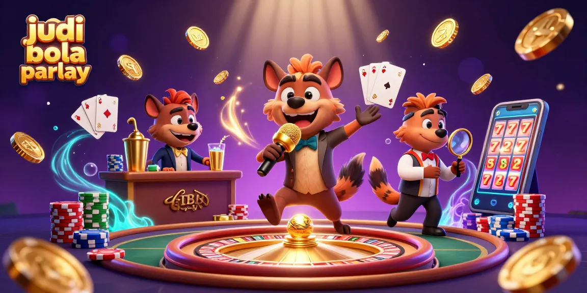 Experience judi bola parlay thrill with lively hyenas in a dynamic betting scene at the casino.